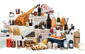 Luxury Christmas hampers front