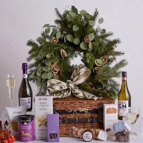 Luxury Christmas hampers front