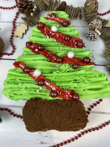 Christmas baking - great recipes for cookies and biscuits Christmas Tree cupcakes