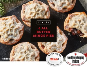 Best supermarket mince pies Iceland