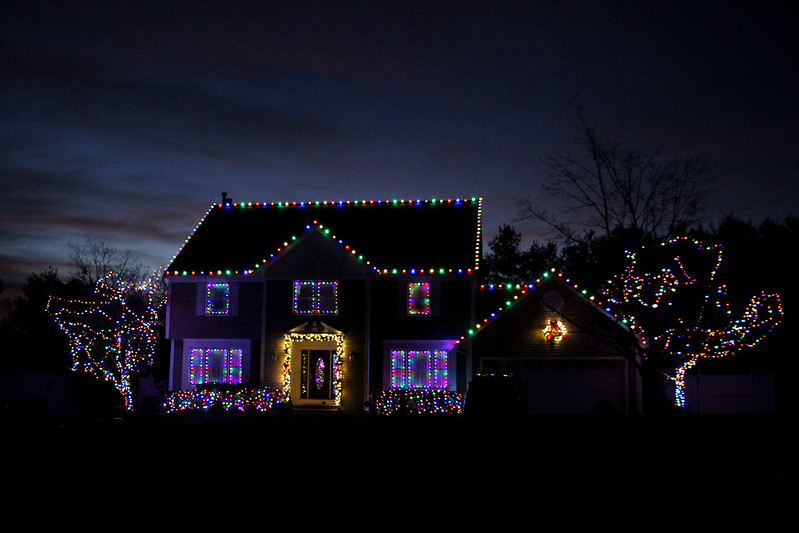 Simple Christmas lights