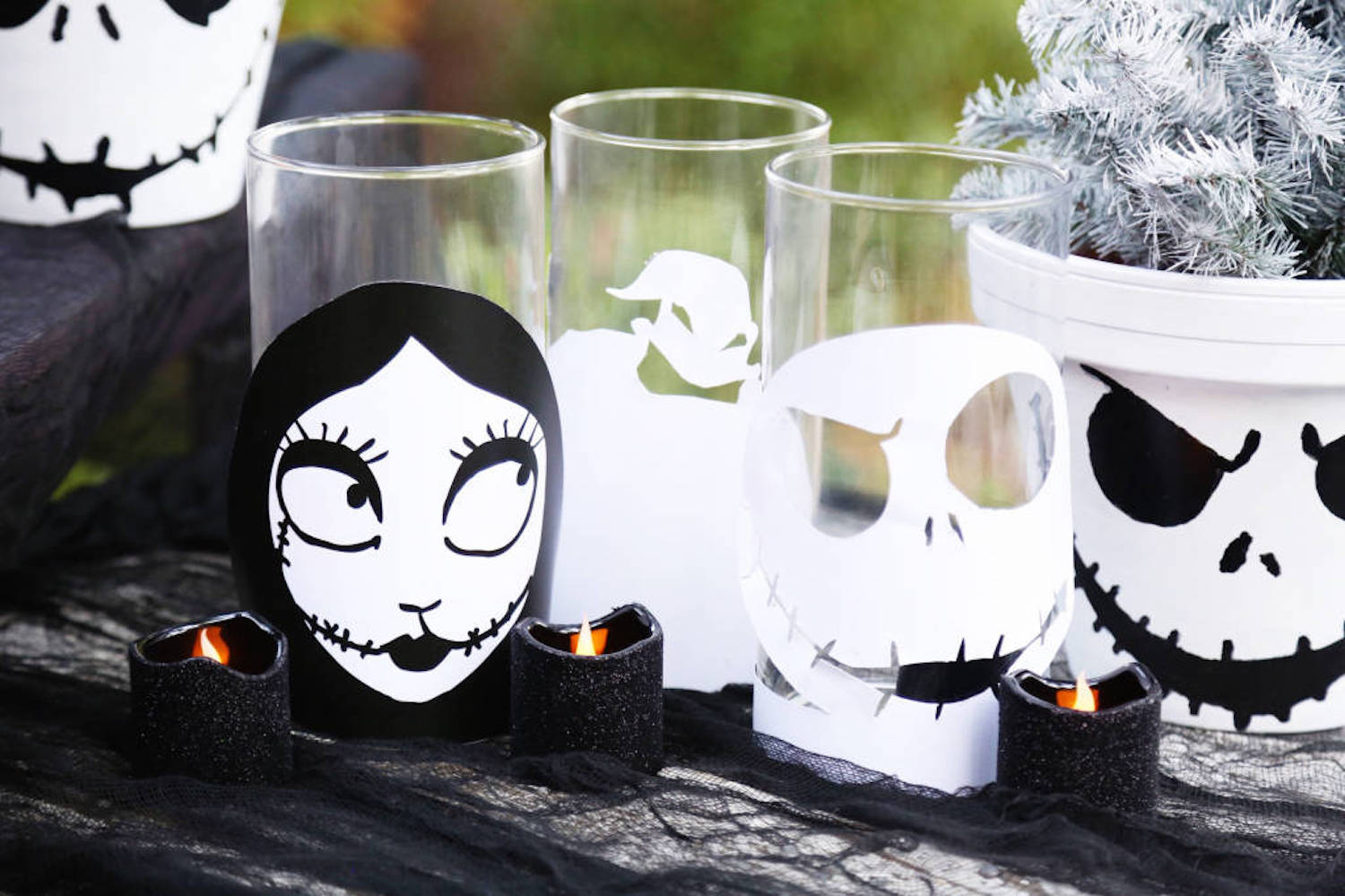 The Nightmare Before Christmas Candleholders