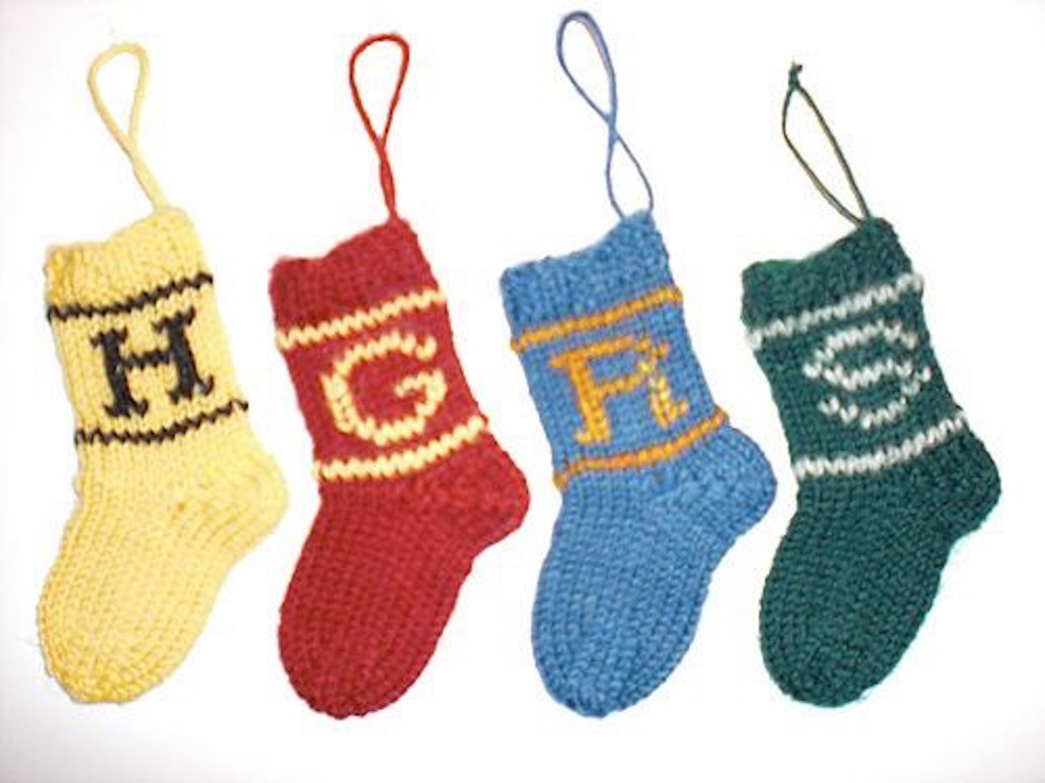 Knitted Harry Potter Stockings