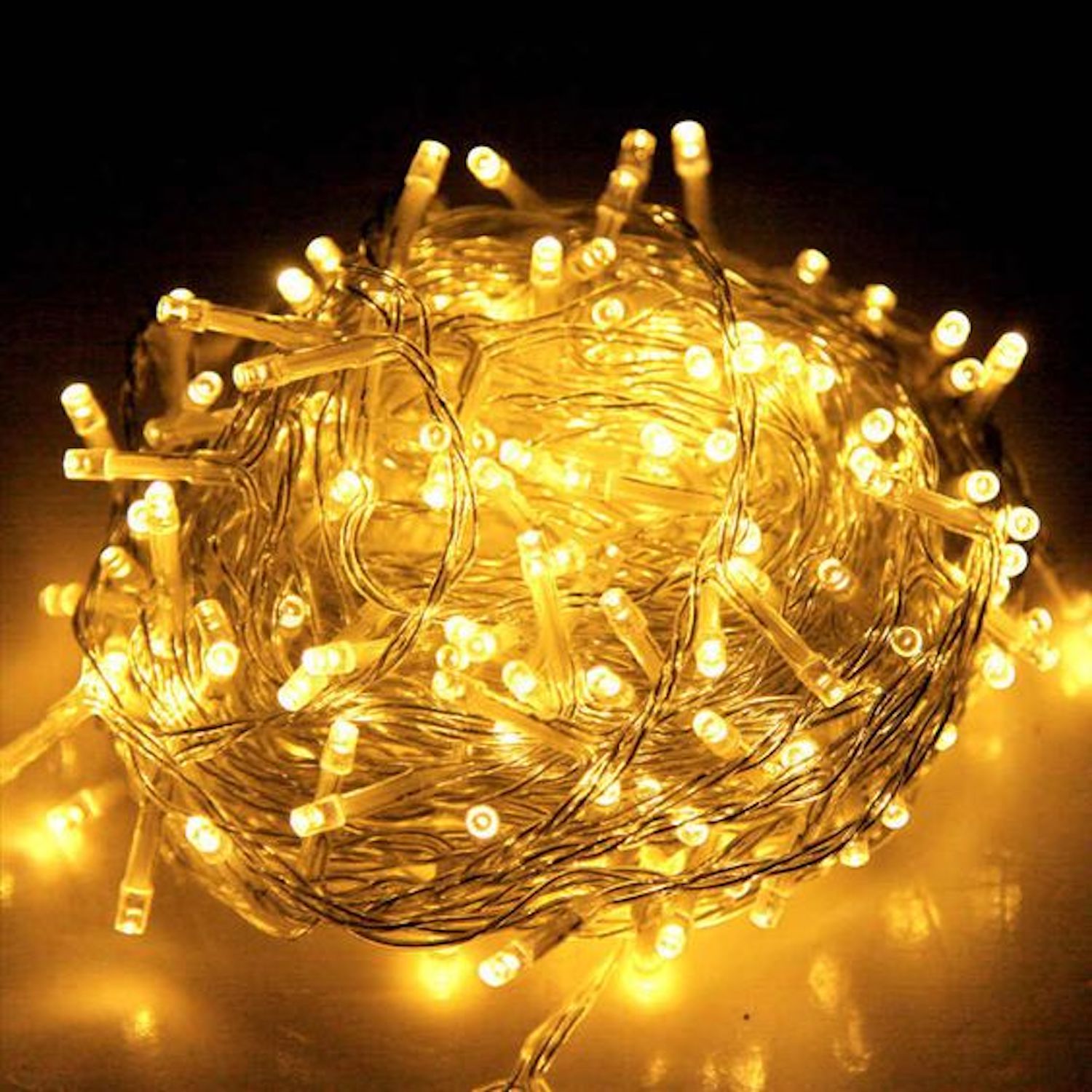 Yellow Christmas Lights