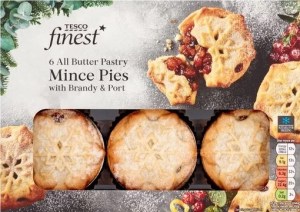 Best supermarket mince pies Tesco Finest